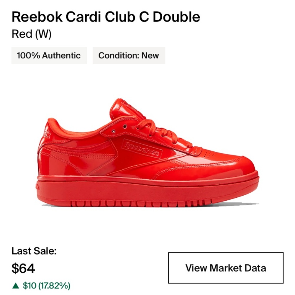 Cardi B Reebok sneakers